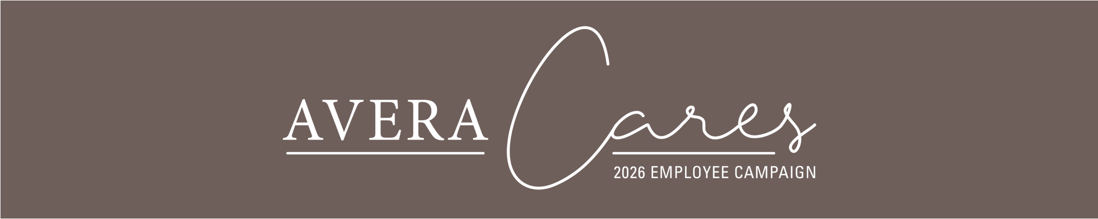 Avera Cares 2026 Employee Giving Campaign